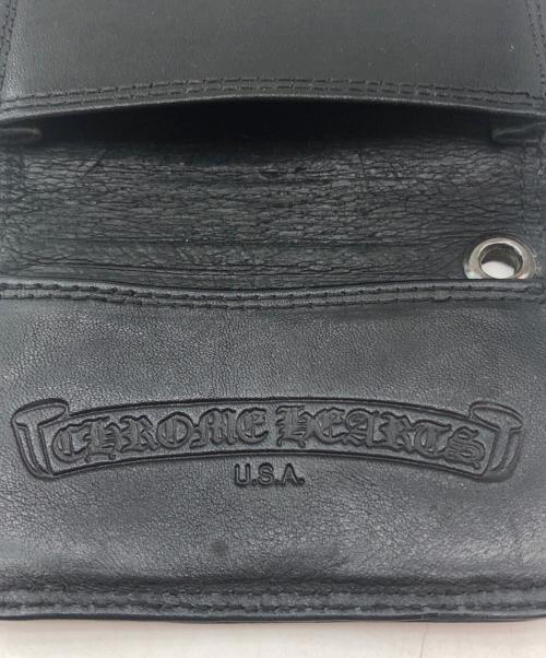 CHROME HEARTS（クロムハーツ）CHROME HEARTS (クロムハーツ) カードケース ブラックの古着・服飾アイテム