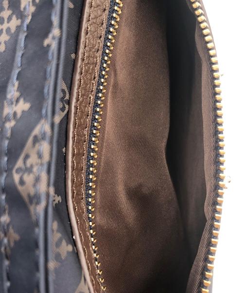 russet（ラシット）russet (ラシット) 2WAYショルダーバッグ ネイビー×ブラウンの古着・服飾アイテム
