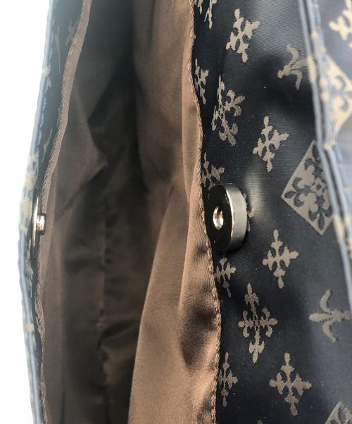 russet（ラシット）russet (ラシット) 2WAYショルダーバッグ ネイビー×ブラウンの古着・服飾アイテム