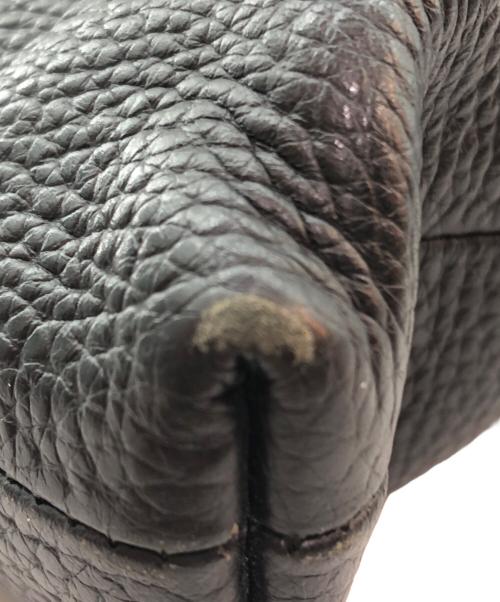 HushTug（ハッシュタグ）HushTug (ハッシュタグ) レザートートバッグ ブラックの古着・服飾アイテム