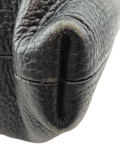 HushTug（ハッシュタグ）HushTug (ハッシュタグ) レザートートバッグ ブラックの古着・服飾アイテム