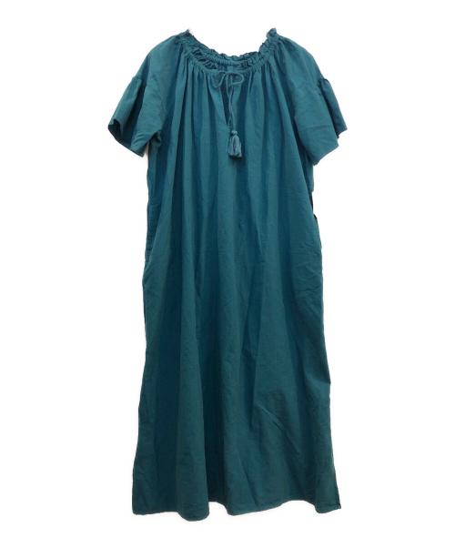 FREAK'S STORE（フリークスストア）FREAK'S STORE (フリークストア) 半袖ワンピース ターコイズブルー サイズ:M 未使用品の古着・服飾アイテム