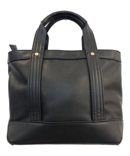 BEVERLY HILLS POLO CLUB（ビバリーヒルズポロクラブ）BEVERLY HILLS POLO CLUB (ビバリーヒルズポロクラブ) トートバッグ ブラック×ホワイトの古着・服飾アイテム