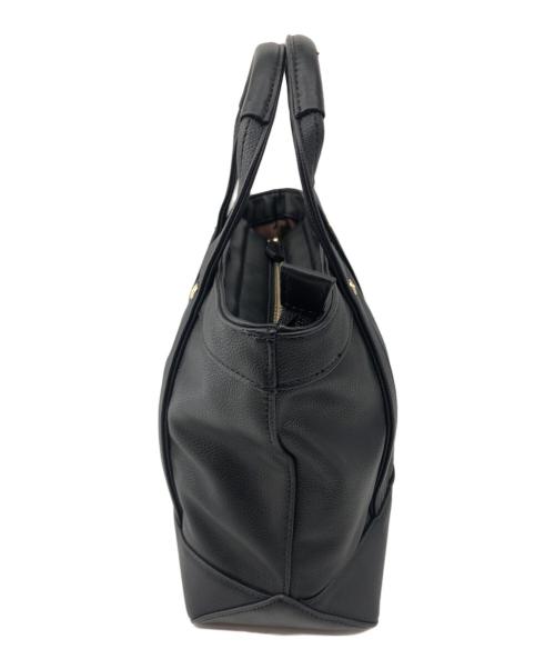 BEVERLY HILLS POLO CLUB（ビバリーヒルズポロクラブ）BEVERLY HILLS POLO CLUB (ビバリーヒルズポロクラブ) トートバッグ ブラック×ホワイトの古着・服飾アイテム