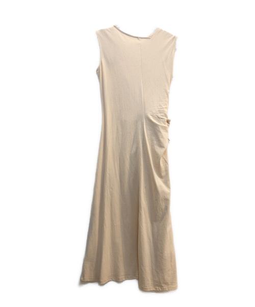 BRAHMIN（ブラーミン）BRAHMIN (ブラーミン) ノースリーブワンピース ベージュ サイズ:38 未使用品の古着・服飾アイテム