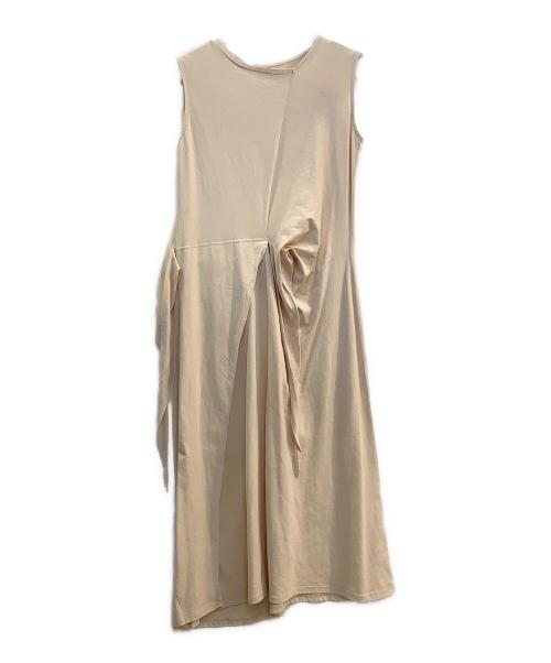 BRAHMIN（ブラーミン）BRAHMIN (ブラーミン) ノースリーブワンピース ベージュ サイズ:38 未使用品の古着・服飾アイテム