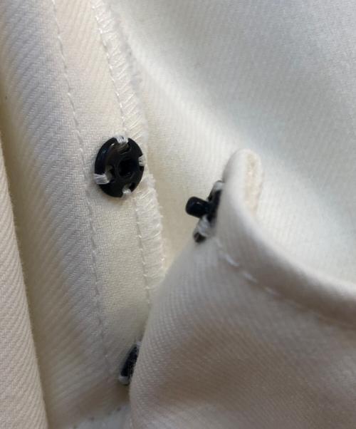 CEDRIC CHARLIER（セドリック シャルリエ）CEDRIC CHARLIER (セドリック シャルリエ) 切替ワンピース ホワイト×ベージュ サイズ:38の古着・服飾アイテム