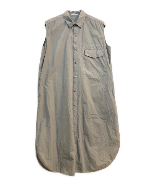 GALERIE VIE（ギャルリーヴィー）GALERIE VIE (ギャルリーヴィー) ノースリーブワンピース グレー サイズ:36の古着・服飾アイテム
