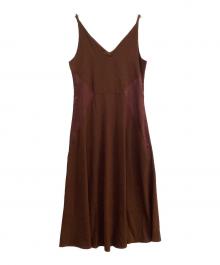 Bonsui（ボンスイ）の古着「キャミソールワンピース」｜ブラウン