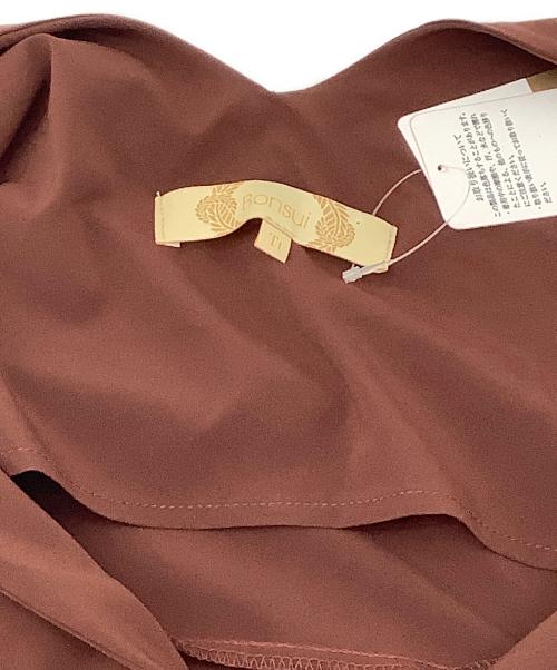 Bonsui（ボンスイ）Bonsui (ボンスイ) キャミソールワンピース ブラウン サイズ:記載無し 未使用品の古着・服飾アイテム