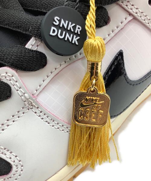 NIKE（ナイキ）NIKE (ナイキ) CSEF (シーエスイーエフ) CSEF × Nike SB Dunk Low Pro QS グリーン×ホワイト サイズ:29㎝ 未使用品の古着・服飾アイテム