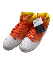 NIKE（ナイキ）の古着「NIKE SB DUNK HIGH "HALLOWEEN/SWEET TOOTH"」｜ホワイト×オレンジ