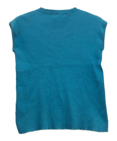 CABAN（キャバン）CABaN (キャバン) ノースリーブニット ブルー サイズ:Fの古着・服飾アイテム