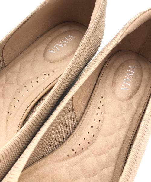 VIVAIA（ビバイア）VIVAIA (ビバイア) パンプス ベージュ サイズ:37.5の古着・服飾アイテム