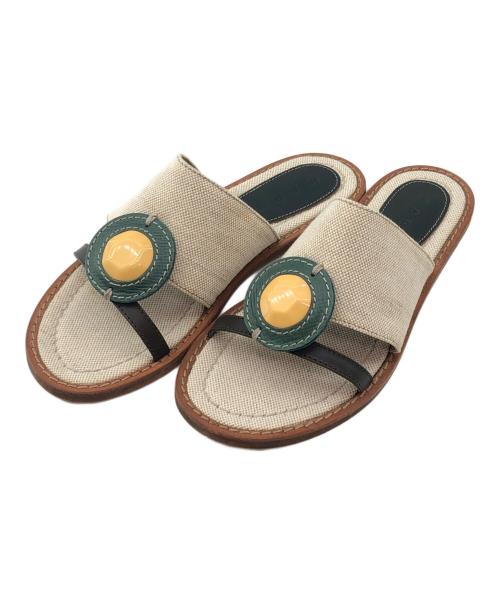 MARNI（マルニ）MARNI (マルニ) サンダル ベージュ サイズ:36の古着・服飾アイテム