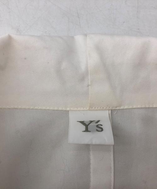 Y's（ワイズ）Y's (ワイズ) 長袖ブラウス ホワイト サイズ:1の古着・服飾アイテム