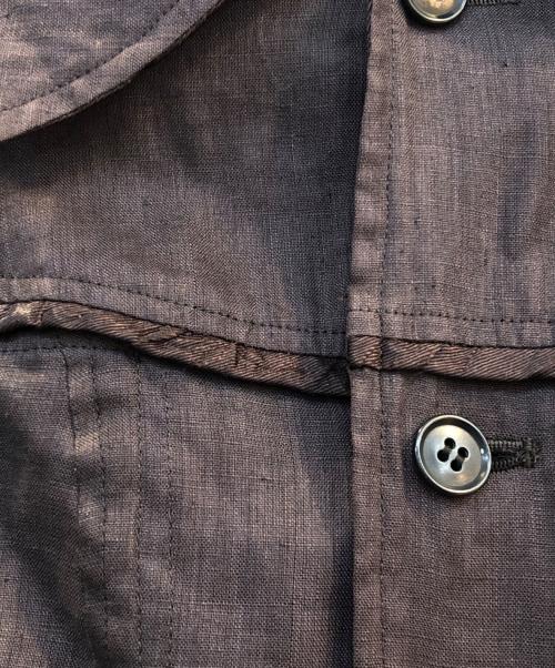 Y's（ワイズ）Y's (ワイズ) シャツジャケット ブラウン サイズ:3の古着・服飾アイテム