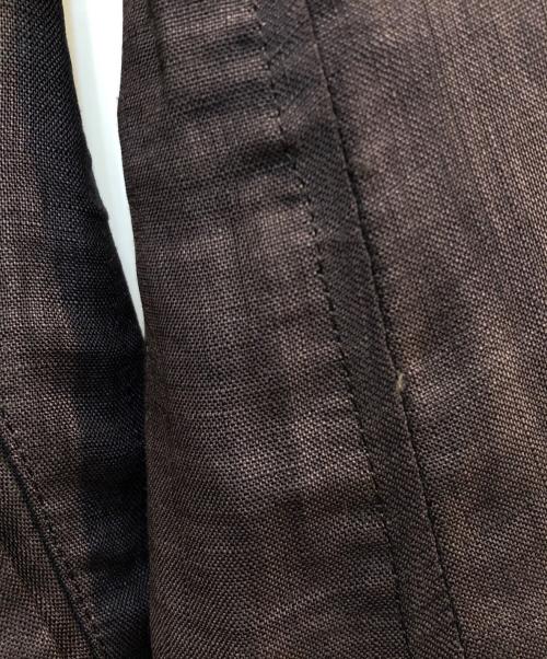 Y's（ワイズ）Y's (ワイズ) シャツジャケット ブラウン サイズ:3の古着・服飾アイテム