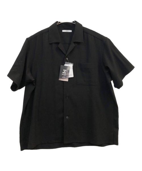 JOURNAL STANDARD relume（ジャーナルスタンダード レリューム）JOURNAL STANDARD relume (ジャーナルスタンダード レリューム) 半袖シャツ ブラック サイズ:L 未使用品の古着・服飾アイテム