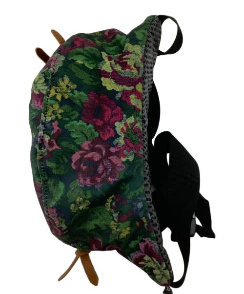 GREGORY（グレゴリー）GREGORY (グレゴリー) ウエストバッグ グリーン×パープルの古着・服飾アイテム