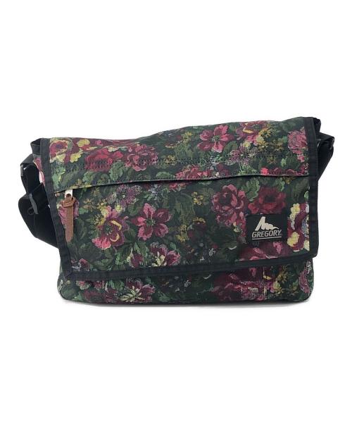 GREGORY（グレゴリー）GREGORY (グレゴリー) ショルダーバッグ グリーン×パープルの古着・服飾アイテム