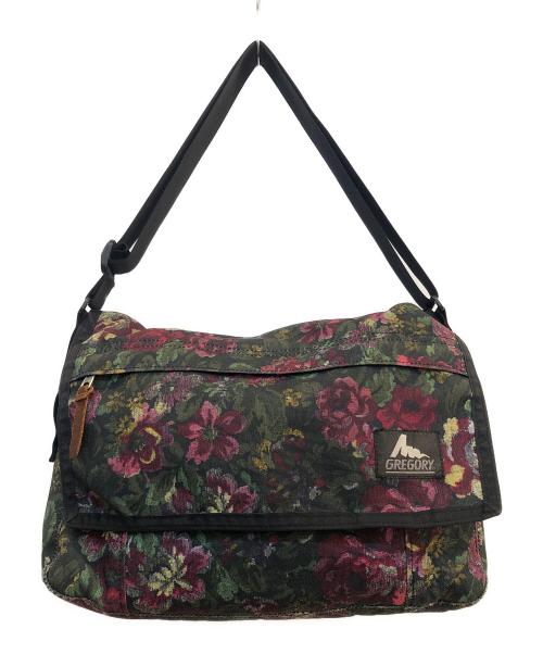 GREGORY（グレゴリー）GREGORY (グレゴリー) ショルダーバッグ グリーン×パープルの古着・服飾アイテム