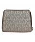 MICHAEL KORS (マイケルコース) 3つ折り財布 ホワイト×ブラウン：3000円