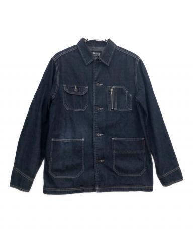 中古・古着通販】stussy (ステューシー) カバーオール インディゴ