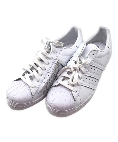 adidas（アディダス）adidas (アディダス) スニーカーSUPER STAR 80s ホワイト サイズ:26.5㎝ 未使用品の古着・服飾アイテム