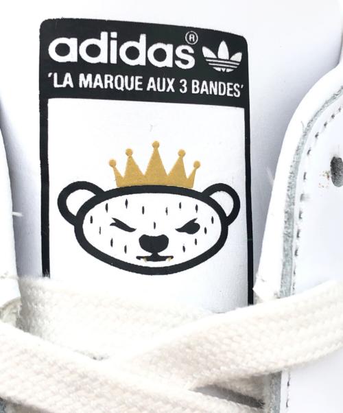 adidas（アディダス）adidas (アディダス) スニーカー SUPERSTAR NIGO BEAR ホワイト×グリーン サイズ:26.5㎝ 未使用品の古着・服飾アイテム