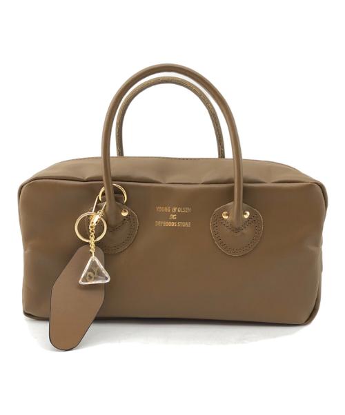 YOUNG & OLSEN The DRYGOODS STORE（ヤングアンドオルセン ザ ドライグッズストア）YOUNG & OLSEN The DRYGOODS STORE (ヤングアンドオルセン ザ ドライグッズストア) ハンドバッグ ブラウンの古着・服飾アイテム
