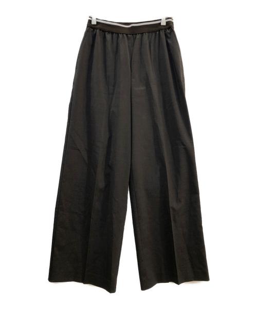 BEAUTY&YOUTH UNITED ARROWS（ビューティーアンドユースユナイテッドアローズ）BEAUTY&YOUTH UNITED ARROWS (ビューティーアンドユースユナイテッドアローズ) ラインゴムワイドパンツ グレー サイズ:Mの古着・服飾アイテム