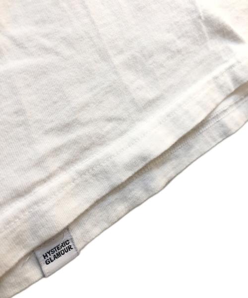 Hysteric Glamour（ヒステリックグラマー）Hysteric Glamour (ヒステリックグラマー) プリントカットソー ホワイト サイズ:Mの古着・服飾アイテム