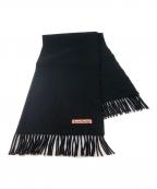 Acne studiosアクネ ストゥディオス）の古着「ウールマフラー」｜ブラック