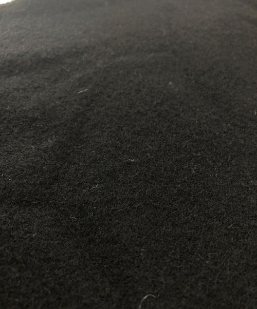 Acne studios（アクネ ストゥディオス）ACNE STUDIOS (アクネ ストゥディオス) ウールマフラー ブラックの古着・服飾アイテム