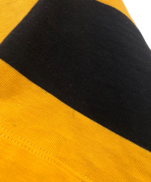 GUCCI（グッチ）GUCCI (グッチ) ポロシャツ イエロー×ブラック サイズ:XSの古着・服飾アイテム