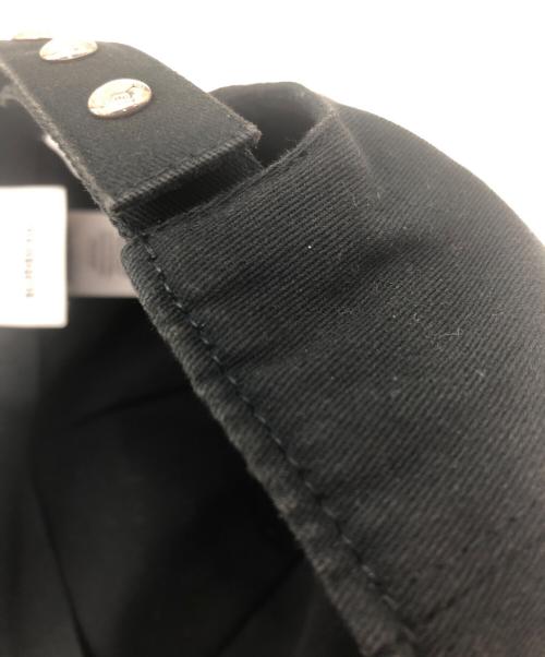 BURBERRY LONDON（バーバリーロンドン）BURBERRY LONDON (バーバリーロンドン) TWILL TB BASEBALL CAP ブラックの古着・服飾アイテム
