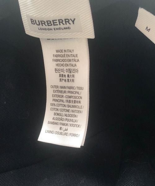 BURBERRY LONDON（バーバリーロンドン）BURBERRY LONDON (バーバリーロンドン) TWILL TB BASEBALL CAP ブラックの古着・服飾アイテム