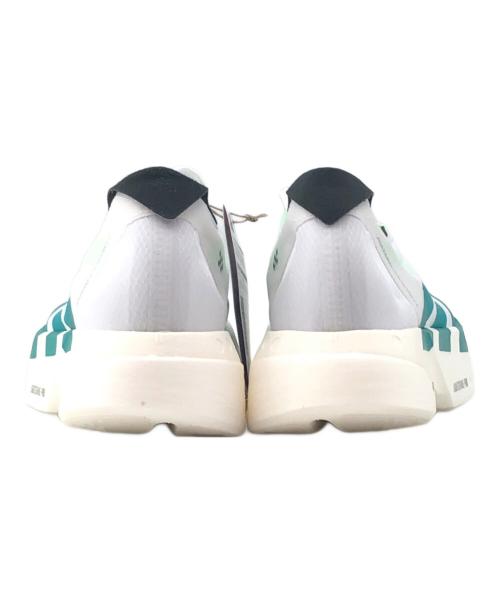 adidas（アディダス）adidas (アディダス) ランニングシューズ ホワイト×グリーン サイズ:26.5㎝ 未使用品の古着・服飾アイテム