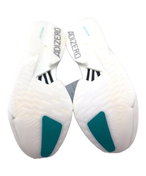 adidas（アディダス）adidas (アディダス) ランニングシューズ ホワイト×グリーン サイズ:26.5㎝ 未使用品の古着・服飾アイテム