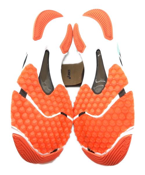 asics（アシックス）asics (アシックス) ランニングシューズ ブラック×ホワイト サイズ:26.5㎝ 未使用品の古着・服飾アイテム