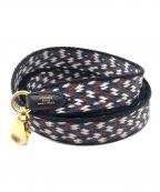 HERMESエルメス）の古着「バンドリエール」｜ネイビー