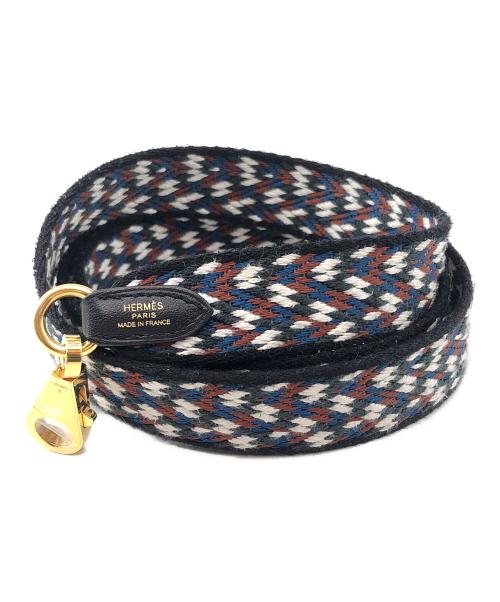 HERMES（エルメス）HERMES (エルメス) バンドリエール ネイビーの古着・服飾アイテム