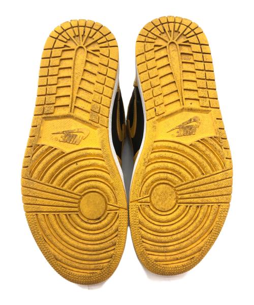 NIKE（ナイキ）NIKE (ナイキ) AIR JORDAN 1 RETRO HIGH OG イエロー×ブラック サイズ:26.5㎝の古着・服飾アイテム