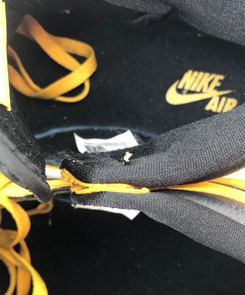 NIKE（ナイキ）NIKE (ナイキ) AIR JORDAN 1 RETRO HIGH OG イエロー×ブラック サイズ:26.5㎝の古着・服飾アイテム