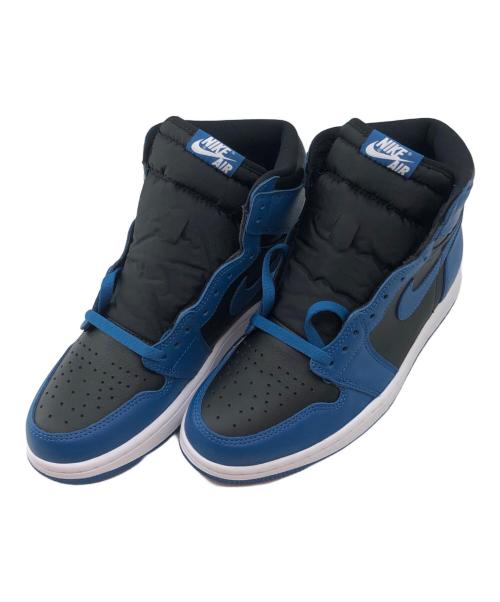 NIKE（ナイキ）NIKE (ナイキ) Air Jordan 1 Retro High OG ブルー×ブラック サイズ:26.5㎝の古着・服飾アイテム