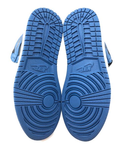 NIKE（ナイキ）NIKE (ナイキ) Air Jordan 1 Retro High OG ブルー×ブラック サイズ:26.5㎝の古着・服飾アイテム