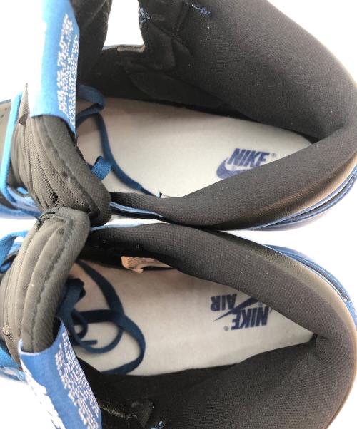 NIKE（ナイキ）NIKE (ナイキ) Air Jordan 1 Retro High OG ブルー×ブラック サイズ:26.5㎝の古着・服飾アイテム