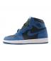 NIKE (ナイキ) Air Jordan 1 Retro High OG ブルー×ブラック サイズ:26.5㎝：14000円