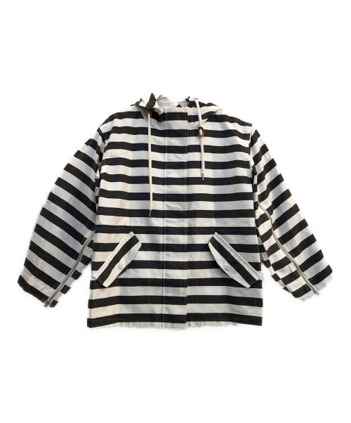 Diagram（ダイアグラム）Diagram (ダイアグラム) フードジャケット ホワイト×グレー サイズ:36の古着・服飾アイテム